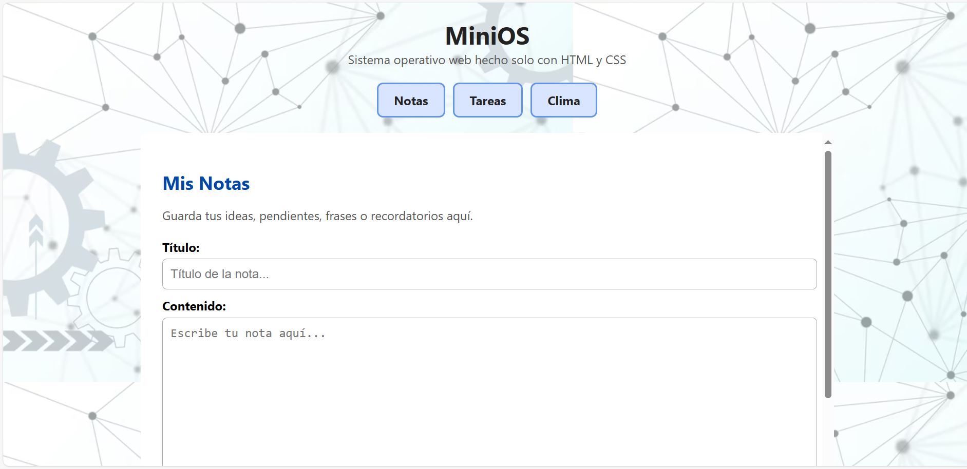 Project MinOs image