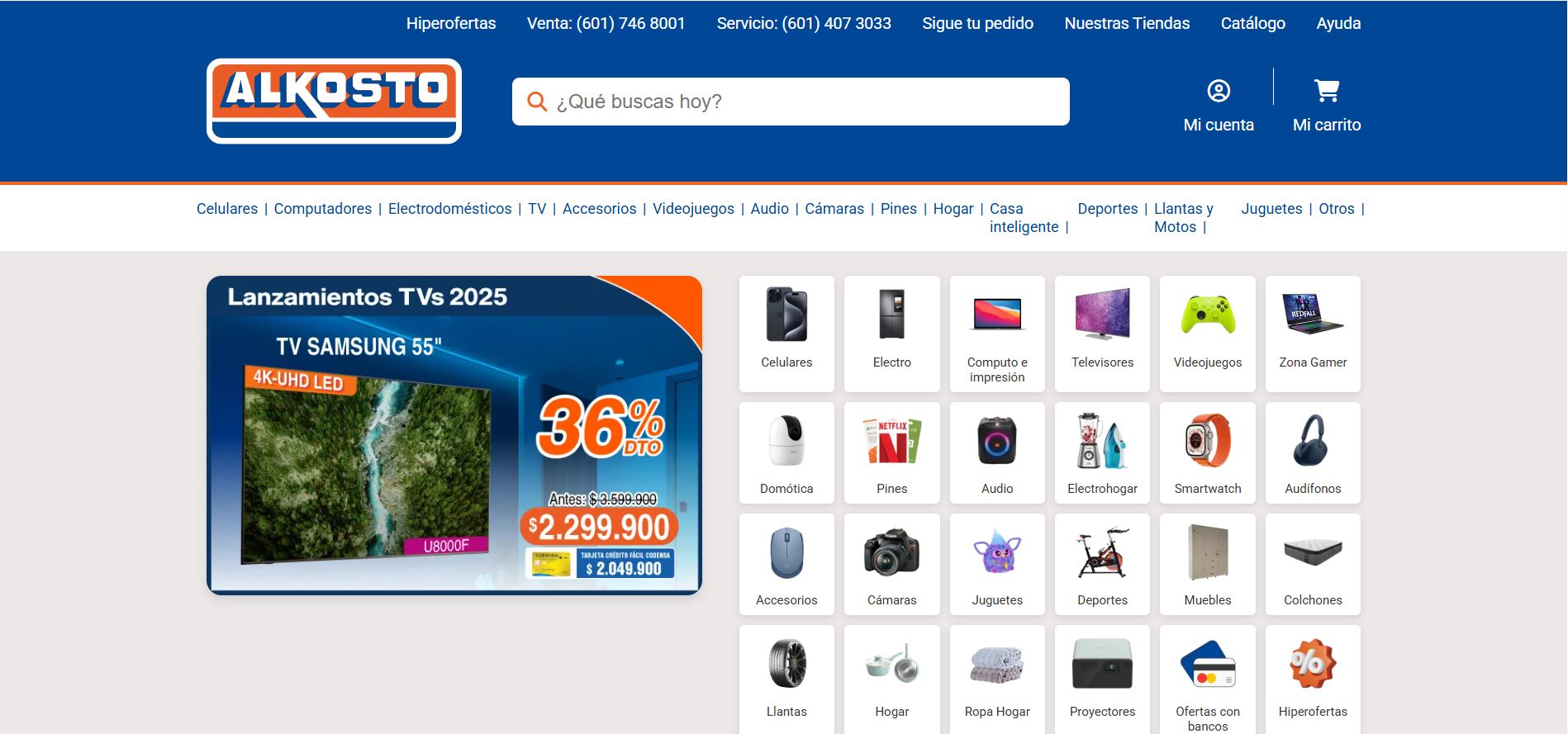 Project Alkosto Page image