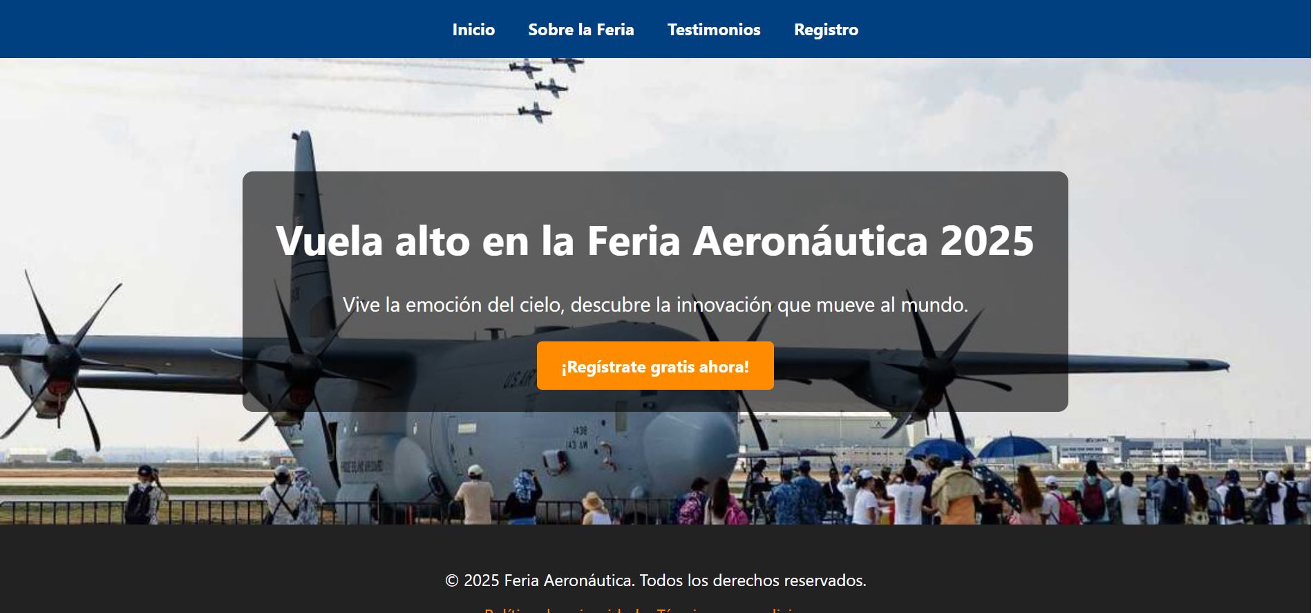 Project Landing Page image